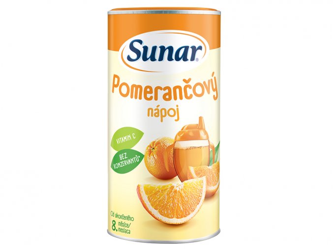 Sunar Rozpustný pomerančový nápoj (200 g) nový