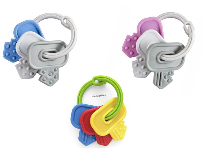 Rappa Chrastítko kousátko klíče (4)