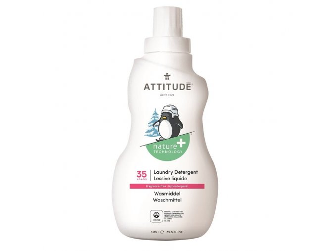 Prací gel pro děti ATTITUDE bez vůně 1050 ml