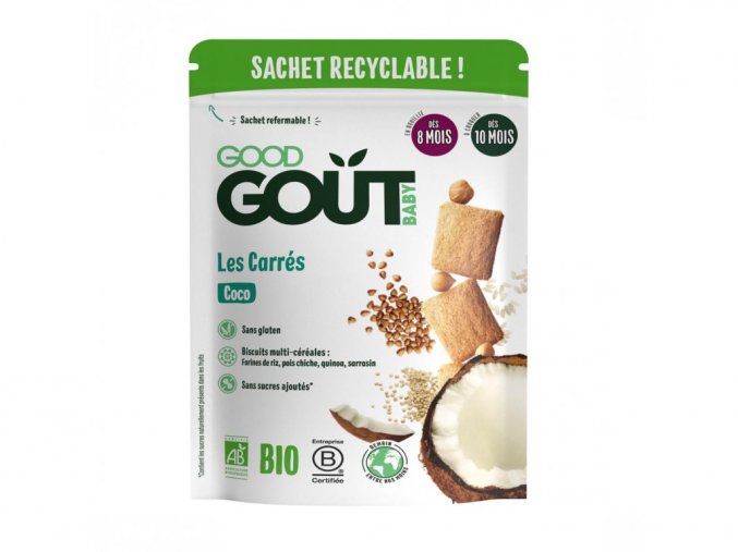 Good Gout BIO Kokosové polštářky (50 g)