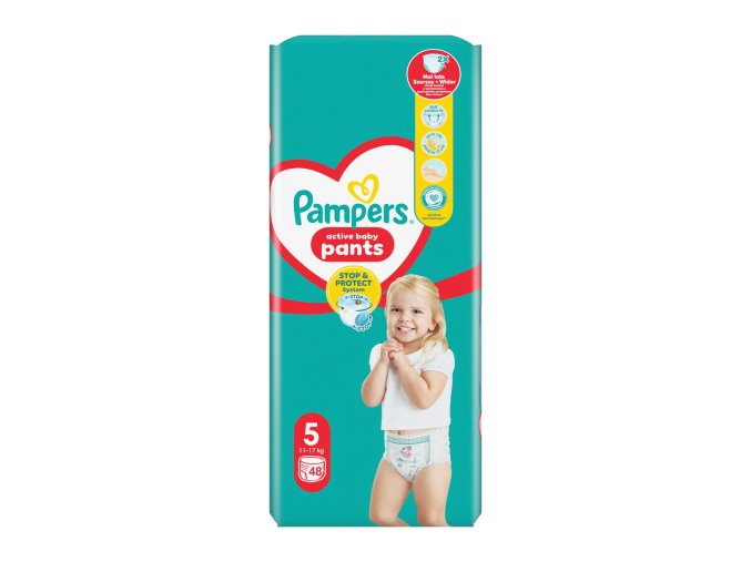 Pampers Active Baby Pants vel. 5 48 ks (11 17 kg)
