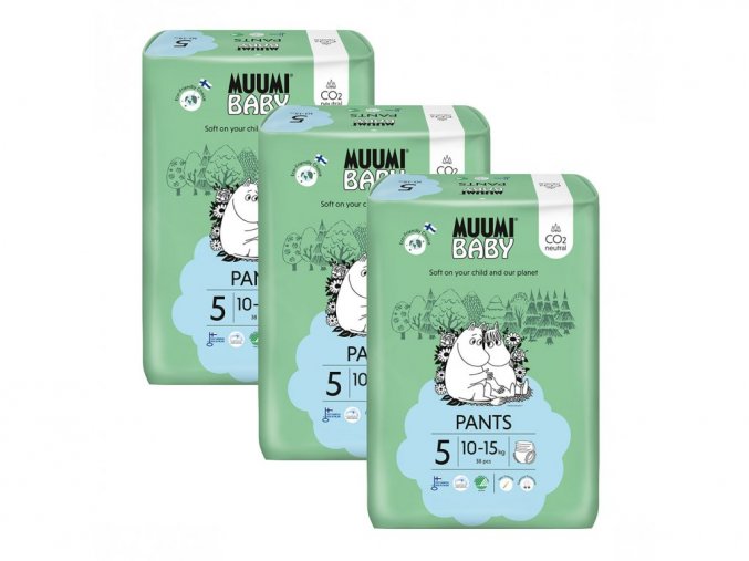 Muumi Baby EKO Pants vel. 5 114 ks (10 15 kg) (1)