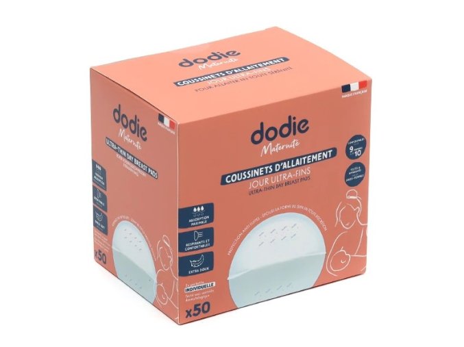 Tenké denní vložky do podprsenky (Dodie) 50 ks (1)