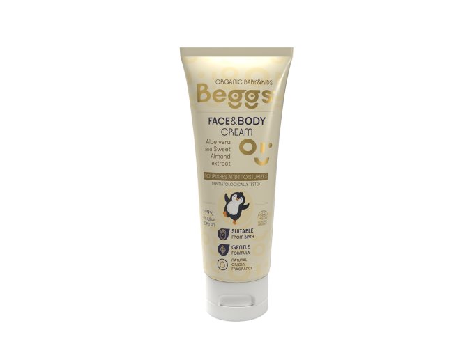 Dětský hydratační krém na pleť a tělo (Beggs) 75 ml