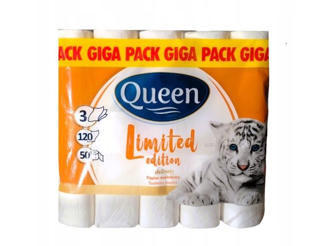 Toaletni papir bez parfemace Queen 50 ks
