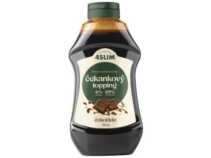 4Slim Čekankový topping příchuť čokoláda 700 g