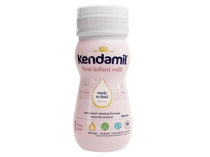 Kendamil Tekuté počáteční kojenecké mléko 1 250 ml (1)