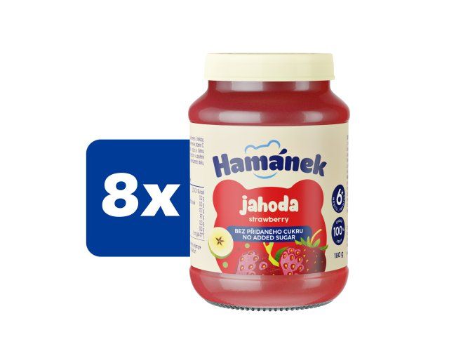 Jahoda 180 g 8x