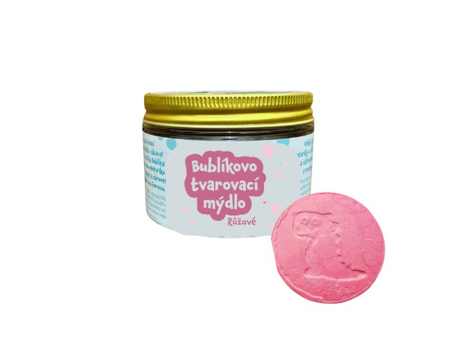 Bublíkovo tvarovací mýdlo růžové (100 g) (1)