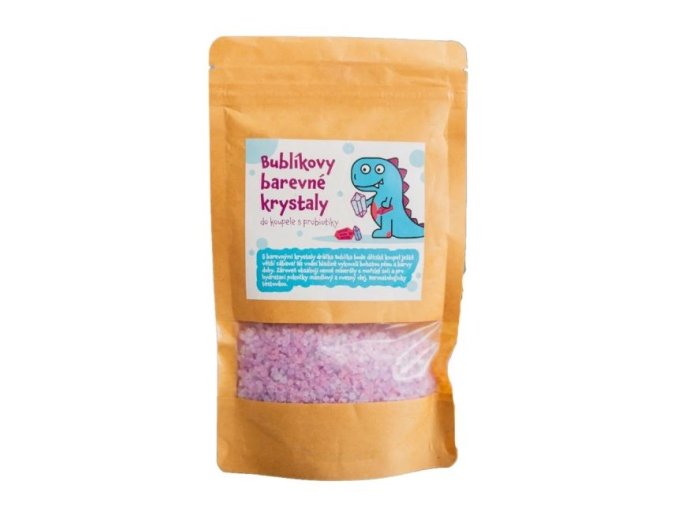 Bublíkovy barevné krystaly do koupele s probiotiky (1)