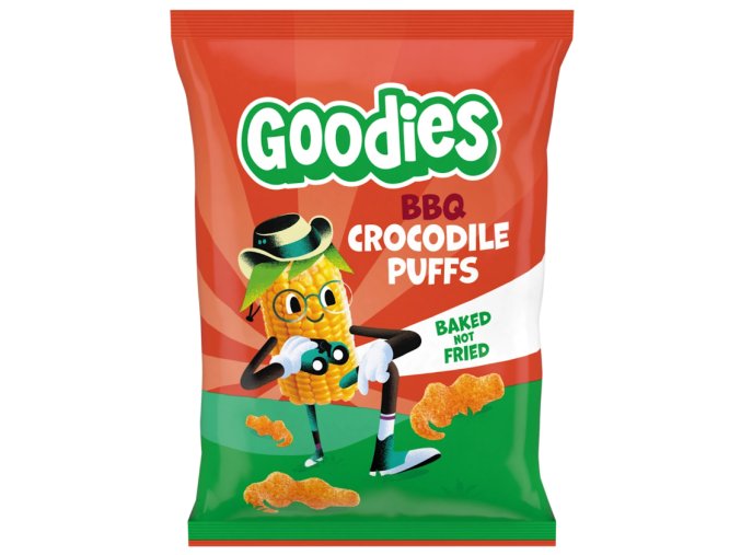 Křupky krokodýli s příchutí BBQ (Goodies) 30 g