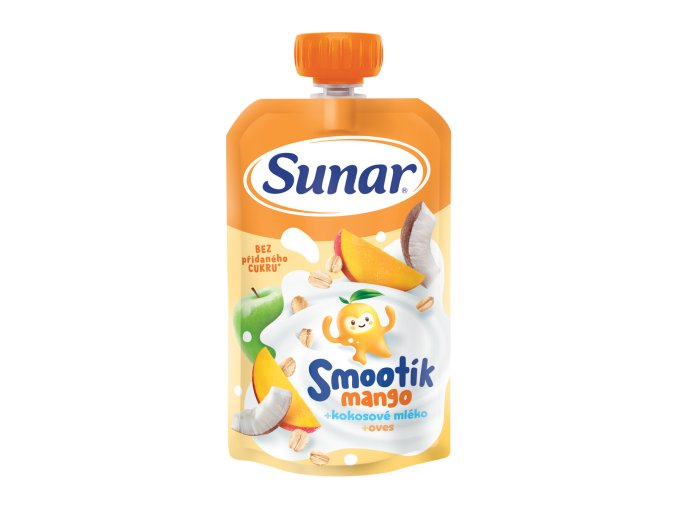 Sunar Smootík mango, kokosové mléko, oves 120 g