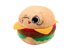 Plyšový hamburger