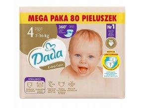 Dada Extra care bag vel. 4 80 ks (7 16 kg)