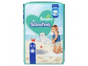 Pampers Splashers kalhotkové plenky do vody S4 S5 11 ks (1)