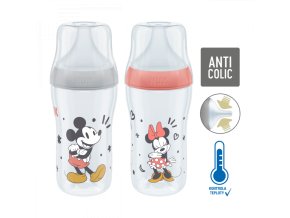 NUK Perfect Match láhev MICKEY s kontrolou teploty - 260 ml