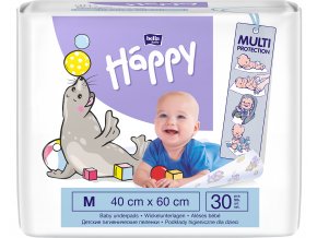 HAPPY dětské hygienické podložky 40x60 cm á 30 ks