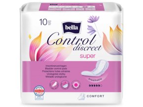 Bella urologické vložky Control Discreet Super 10 ks