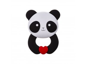 Akuku dětské silikonové kousátko Panda