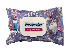 Freshmaker KIDS dětské vlhčené ubrousky s víčkem - 72 ks