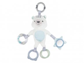 LUPILU® Dětská závěsná hračka lední medvěd modrá