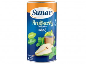 Sunar Rozpustný hruškový nápoj s meduňkou na dobrou noc (200 g) nový