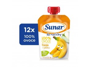 SUNAR Do ručičky banán 12x100g