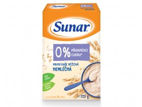 Sunar První rýžová nemléčná kaše (220 g)