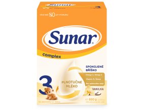 Sunar Complex 3 vanilka (600 g)