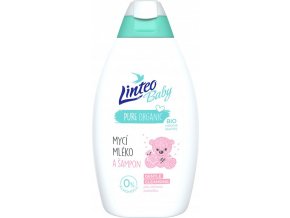 Dětské mycí mléko a šampon Linteo Baby – 425 ml