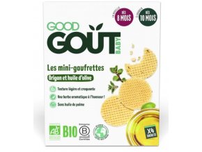 Good Gout BIO Wafle s oreganem a olivovým olejem (24 g) (1)