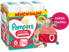 Pampers Pants vel. 6 132 ks (14 19 kg) + kráva