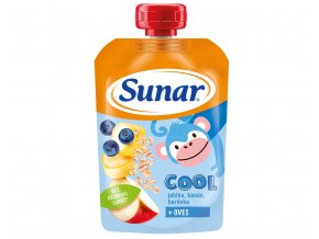 Sunar Cool ovoce borůvka, banán, jablko (120 g)