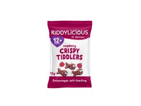 Kiddylicious křupavé malinové rybičky (12 g)