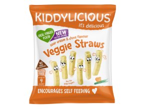 Kiddylicious zeleninové tyčinky s příchutí zakysané smetany a pažitky (12 g) (1)