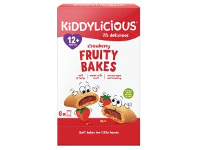 Kiddylicious jahodové koláčky 132 g (6 x 22 g) (1)