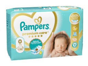 Pampers Premium Care 0 before newborn 30 ks (3 kg)