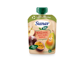 Sunar BIO kapsička jablko, hruška a marakuja (100 g)
