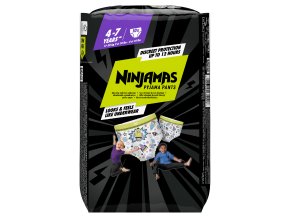 Pyžamové pantsy Pampers pro kluky 4 7 let 10 ks (17 30 kg) (1)