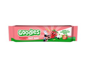 Ovsená tyčinka jahody a jablko (Goodies) 23 g