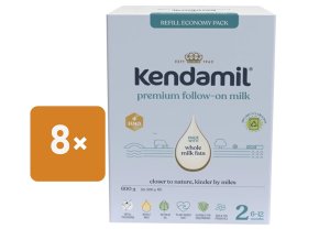 Kendamil Premium box pokračovací mléko 2 HMO+ (8 x 600 g)
