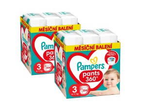 Pampers Pants vel. 3 408 ks (2x204 ks) (6 11 kg)