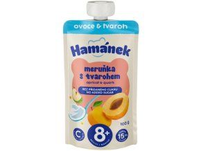 Hamánek Meruňka a jablko s tvarohem 100 g