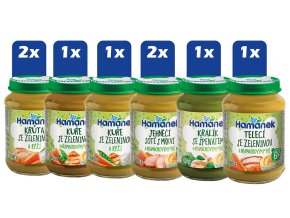 Hamánek Masozeleninový mix ve skle III. (6+) 8 x 190 g