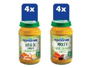 Hamánek Masozeleninový mix ve skle (6+) 8 x 230 g
