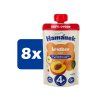Hamánek Broskev a jablko 8 x 100 g