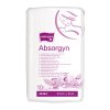 Absorgyn poporodní gynekologické vložky 34 cm x 9 cm s fólií 10 ks