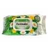 Freshmaker vlhčené ubrousky s heřmánkovou vůní a víčkem - 100 ks
