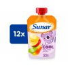 Sunar Cool ovoce hruška, banán, mango (12 x 120 g)