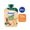 Sunar BIO kapsička jablko, banán (12 x 100 g)